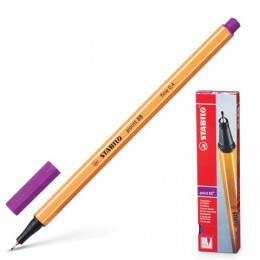 Ручка капиллярная 0,4мм сиреневая STABILO 'Point'