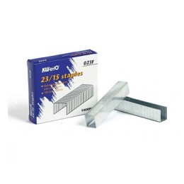 Скобы №23/15 1000шт KW-Trio, оцинкованные