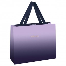 Пакет подарочный 42*33*12см 'Purple gradient' ламинированый, MESHU