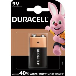 Батарейка DURACELL Крона 6LR61 MN1604 алкалиновая, 1 шт., в блистере