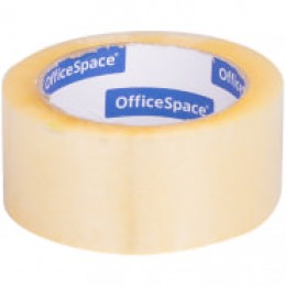 Клейкая лента 48мм*100м прозрачная 45мкм OfficeSpace