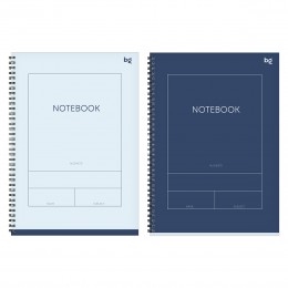 Тетрадь А4 96л клетка, гребень, 'Моностиль' BG