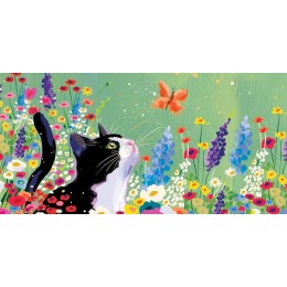 Конверт для денег без надписи, кошка, Арт и Дизайн