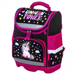 Ранец школьный ЮНЛАНДИЯ 'Magic unicorn' 37*29*15см, для начальной школы