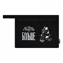 Папка для тетрадей А4+ на молнии 'Мемный кот', 1 отделение, нейлон, ручка, ФЕНИКС+