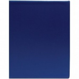 Тетрадь 80л А5 клетка на кольцах ArtSpace, обложка ПВХ, синяя