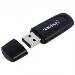 Карта памяти 32Gb Smart Buy 'Scout' USB 2.0, lash Drive, черная