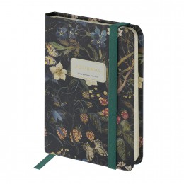 Блокнот А6 100л линия'Megapolis Journal. Лесные ягоды' Bruno Visconti, на резинке