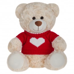 Игрушка мягкая 'Мишка в свитере', 25 см, ТРИ СОВЫ