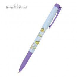 Ручка шариковая 0,7мм синяя Bruno Visconti FreshWrite 'Авокадо. Модница'