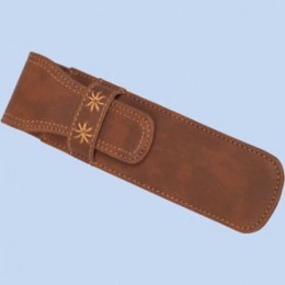 Чехол для ручек CENTRUM, коричневый (нубук)