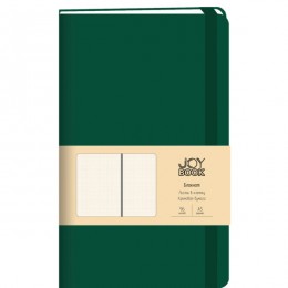 Бизнес-блокнот А5 96л клетка 'Joy Book. Заколдованный лес' ЭКСМО, иск.кожа, на резинке