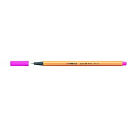 Ручка капиллярная 0,4мм неоновая розовая STABILO 'Point'