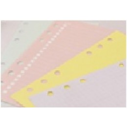 Сменный блок А5 40л зеленый, для органайзера на кольцах, линия 'Pastel'