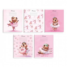 Тетрадь 18л клетка 'Розовые грезы' ФЕНИКС+