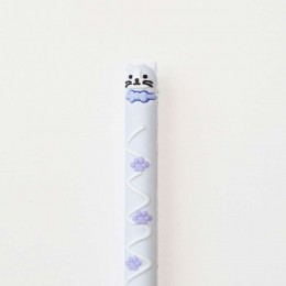 Ручка гелевая 0,5мм синяя 'Pet chocolate', с ароматом шоколадного бисквита, 16см (6 дизайнов)