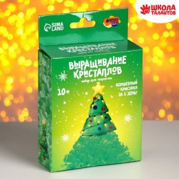 Набор для творчества 'Лучистые кристаллы: Елочка' Школа талантов