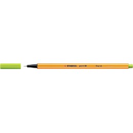 Ручка капиллярная 0,4мм светло-зеленая STABILO 'Point'