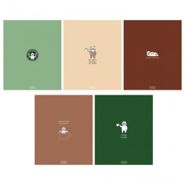 Тетрадь 96л А5 клетка 'Coffee Story' HATBER