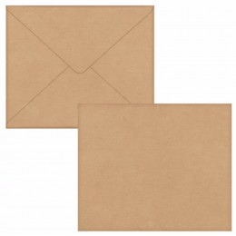 Конверт C3 330*410мм КРАФТ, треугольный клапан/142755