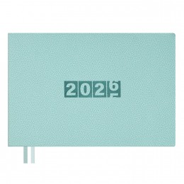 Еженедельник 2026г. 181*127мм 64л. мятный 'Джут' ESCALADA, кожзам