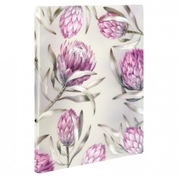 Папка на 2 кольца 20мм А4 0,6мм ФЕНИКС+ 'Протея', пластик