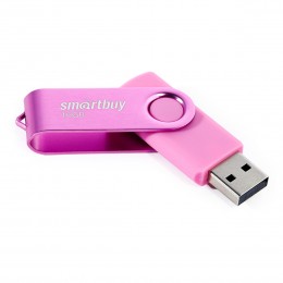 Карта памяти 16Gb Smart Buy 'Twist' USB 2.0, Flash Drive, пурпурный