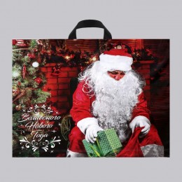 Пакет 50*60см 70мкм 'Волшебство', полиэтиленовый с петлевой ручкой