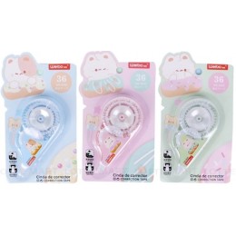 Корректор-лента 5мм*6м Weibo, ассорти