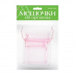Мешочек подарочный из органзы, НАБОР 3шт, 3 размера, ассорти, АЛЬТ