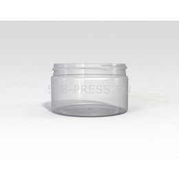 ПЭТ-банка 'Круглая' 0,25л, б/ц 89мм, с крышкой