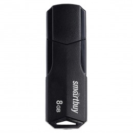 Карта памяти 8Gb Smart Buy 'Clue' USB 2.0, Flash Drive, черная