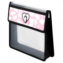 Папка для тетрадей А5 на липучке ' Котолапы' ФЕНИКС+, 1 отделение, пластик