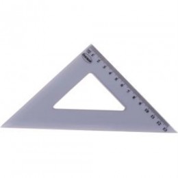 Треугольник 13см 45гр пластик CENTRUM, в ПВХ