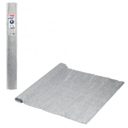 Бумага крепированная серебристая BRAUBERG FIORE 50*250см, 140г/м2