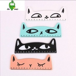 Линейка 15см дерево 'Cutе cat'