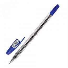 Ручка шариковая масляная 0,7мм синяя ERICH KRAUSE 'Ultra L-10', прозр.корпус