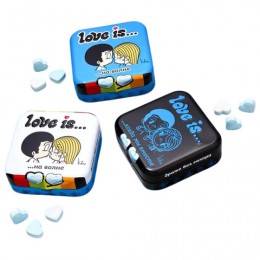 Драже освежающие в форме сердца LOVE IS вкус мята, 20 г