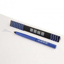 Набор 'Стихия' ручка шариковая 1мм,синяя, металл.синий корп.+ вечный карандаш