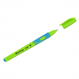 Ручка шариковая 0,7мм для ЛЕВШЕЙ светло-синяя BERLINGO 'Initial'