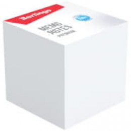 Блок для записей 9*9*9см белый BERLINGO 'Premium', 100% белизна