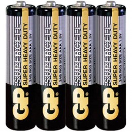 Батарейка GP Supercell LR03, солевая/1шт