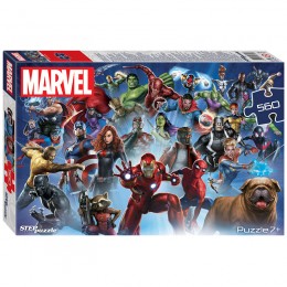 Пазл 560 эл. Step Puzzle 'Marvel (new)'