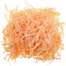 Бумажный наполнитель для упаковки подарков цвет ПЕРСИКОВАЯ ПАСТЕЛЬ 50гр