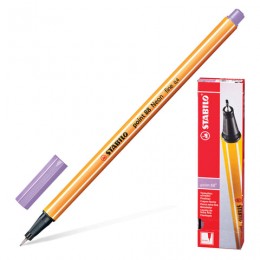 Ручка капиллярная 0,4мм светло-сиреневая STABILO 'Point'