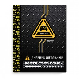Дневник 1-11 кл. 48л твердая обл., 'Гейм зона' ФЕНИКС+, ламинация 'софт-тач' вельвет