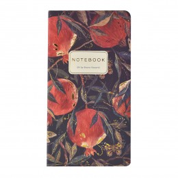 Тетрадь-блокнот А6 30л клетка 'Гранат' Bruno Visconti, сшивка