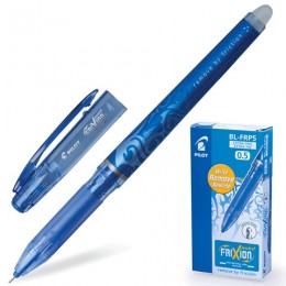 Ручка пиши-стирай гелевая 0,5мм синяя PILOT 'Frixion Point', линия 0,25мм