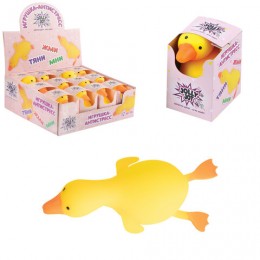 Игрушка-антистресс 'Гусь' желтый, 17см, JOLLY JOT