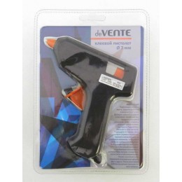Клеевой пистолет 20 Вт для стержня 7мм, 2 стержня, deVENTE